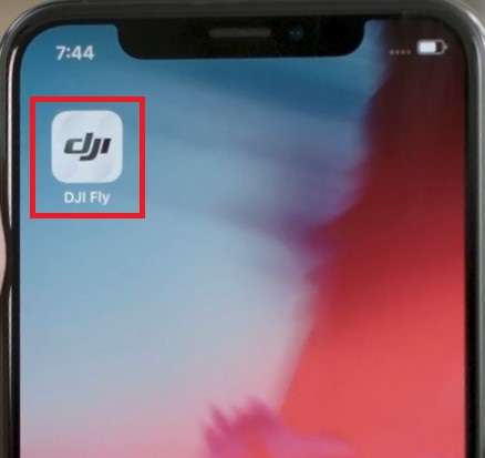 A image of DJI Fly App