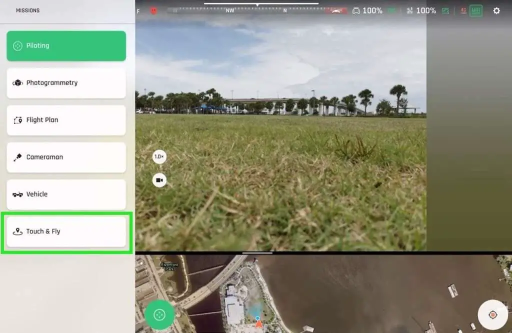 Empower Your Flight: Dominate Parrot ANAFI AI's Touch and Fly Feature A Picture of Free-Flight 3