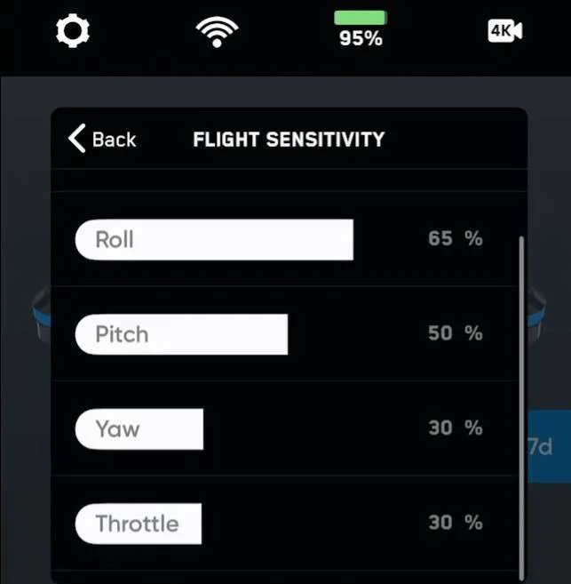 Skydio 2 CINEMATIC Mastery: Best Optimal Settings for Aerial Excellence A image of Controller-Settings_FULL