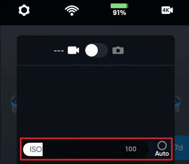 Skydio 2 CINEMATIC Mastery: Best Optimal Settings for Aerial Excellence A image of ISO-Settings