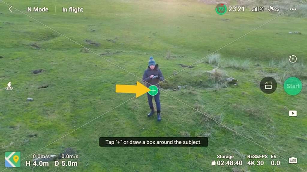 A Picture of DJI Mini 3 Can Track -3
