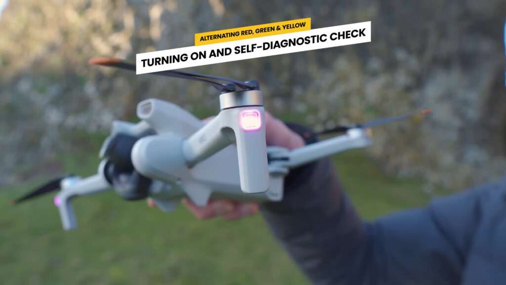 DJI Mini 3 Hidden Features: What No One Is Talking About A Picture of Front LED Light - 1