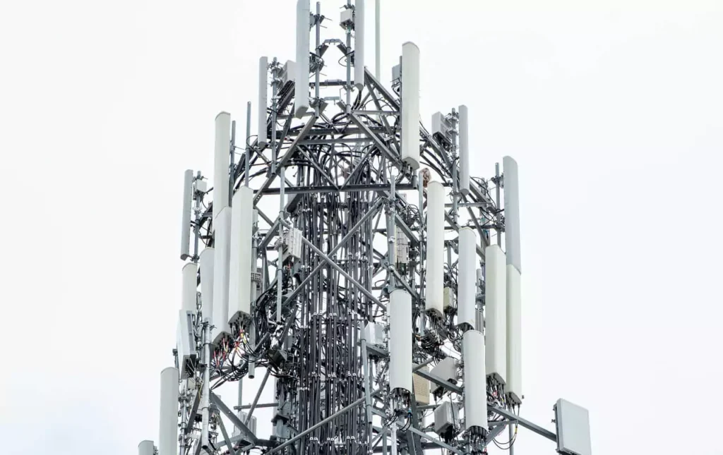 10 Great Ways to Make Money Using Your Drone A Picture of a mobile tower