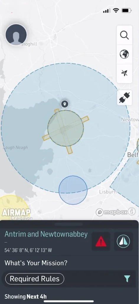 8 Useful Drone Apps for Beginners A Image of AirMap App