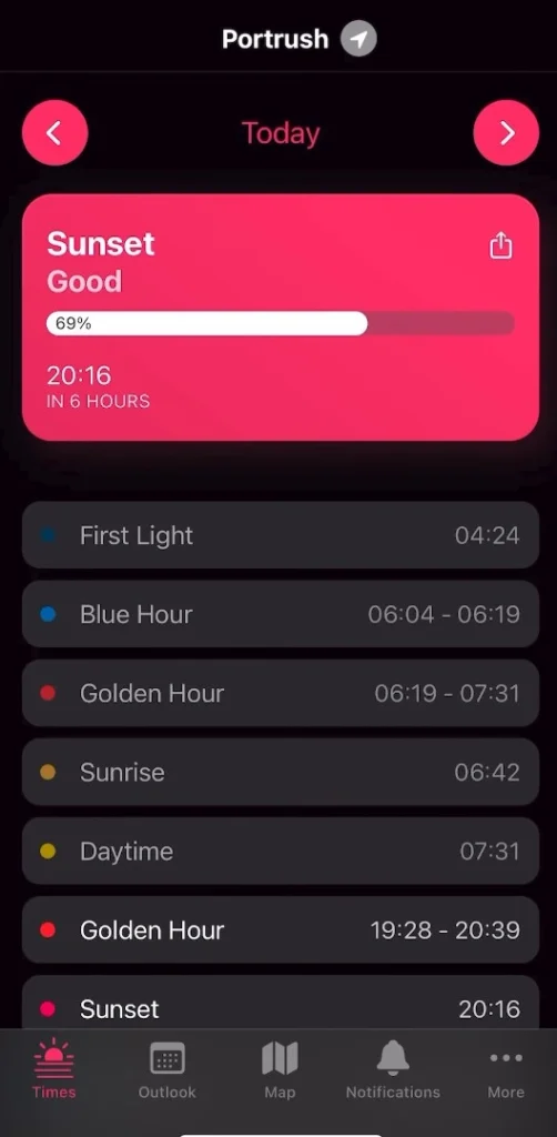 15 Useful Apps for Drone Beginners A Image of Wind Alpenglow App