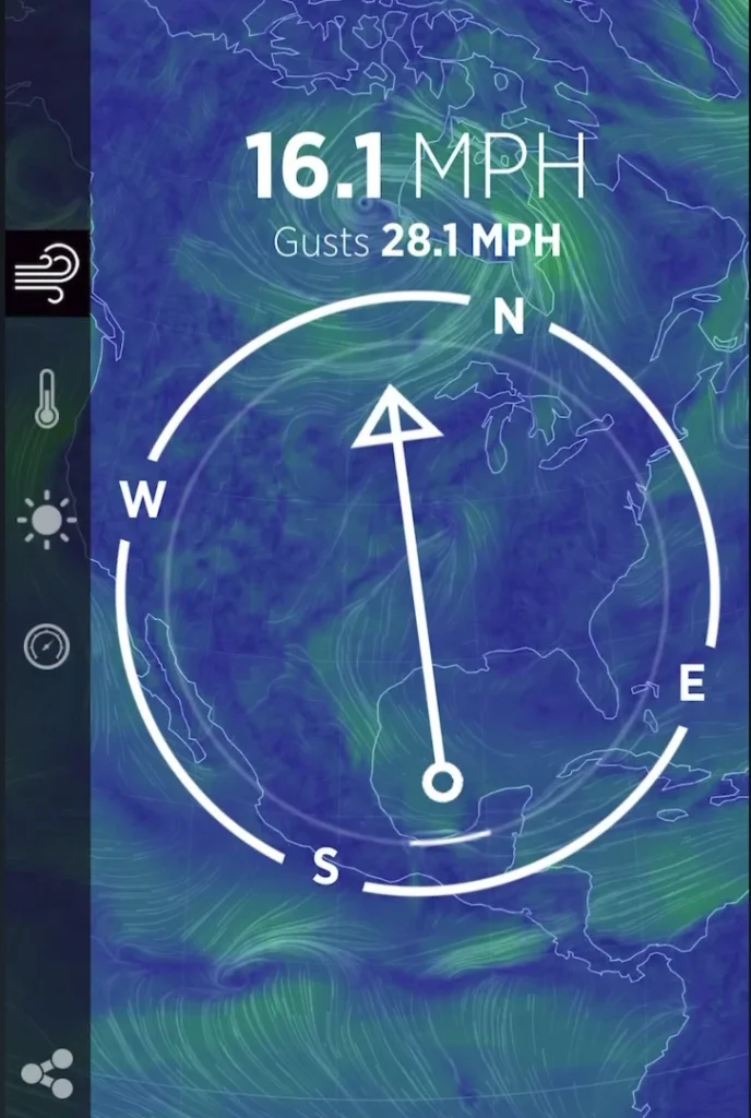 8 Useful Drone Apps for Beginners A Image of Wind Compass App