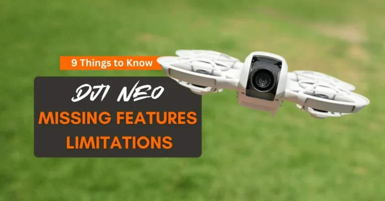 A image of Missing Features in DJI Neo
