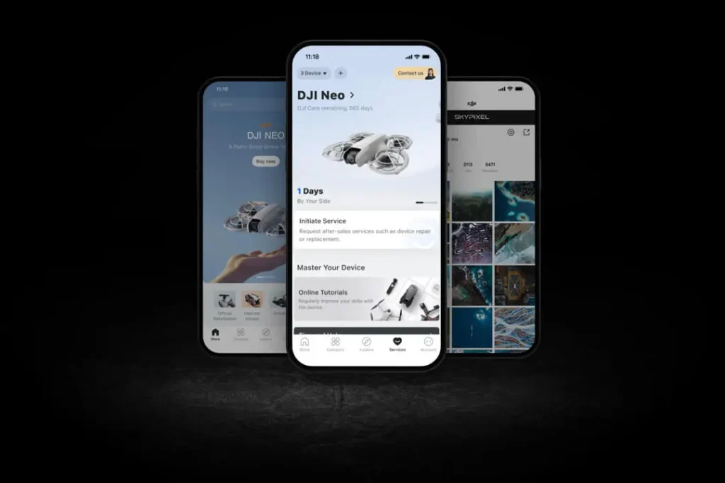 DJI NEO! Why is it so special? A Picture of DJI Fly App