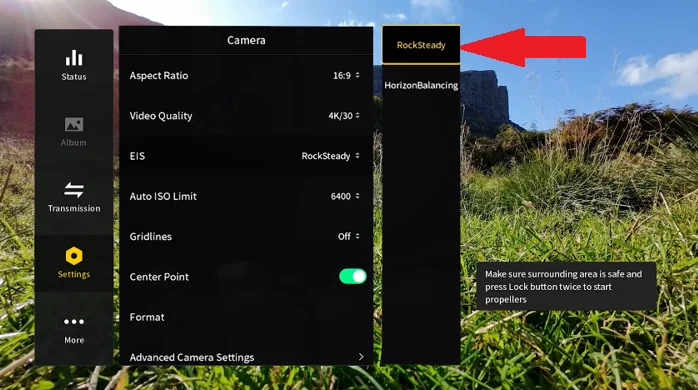 15 Essential Changes for DJI Neo Settings A image of EIs