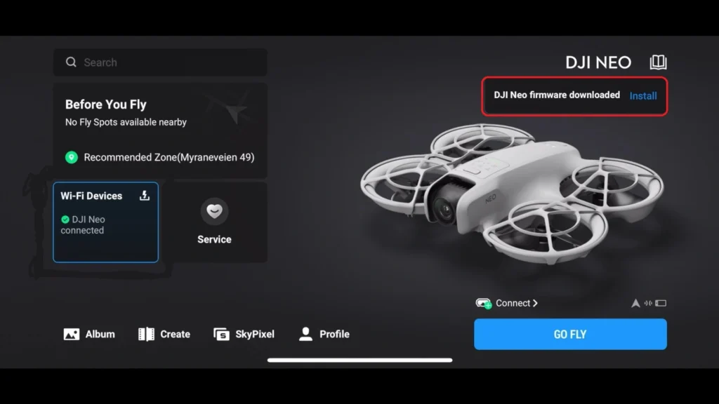 How to Update the Firmware on Your DJI Neo A image of How to Update the Firmware on Your DJI Neo
