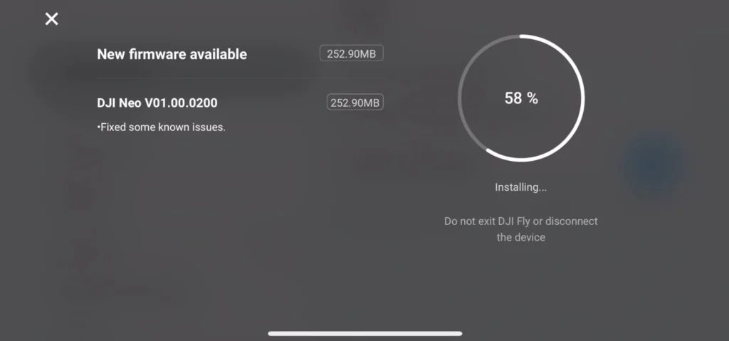 How to Update the Firmware on Your DJI Neo A image of How to Update the Firmware on Your DJI Neo
