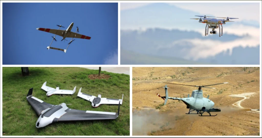 Exploring Different Types of Drones in the Industry A Image of Surveillance Drones