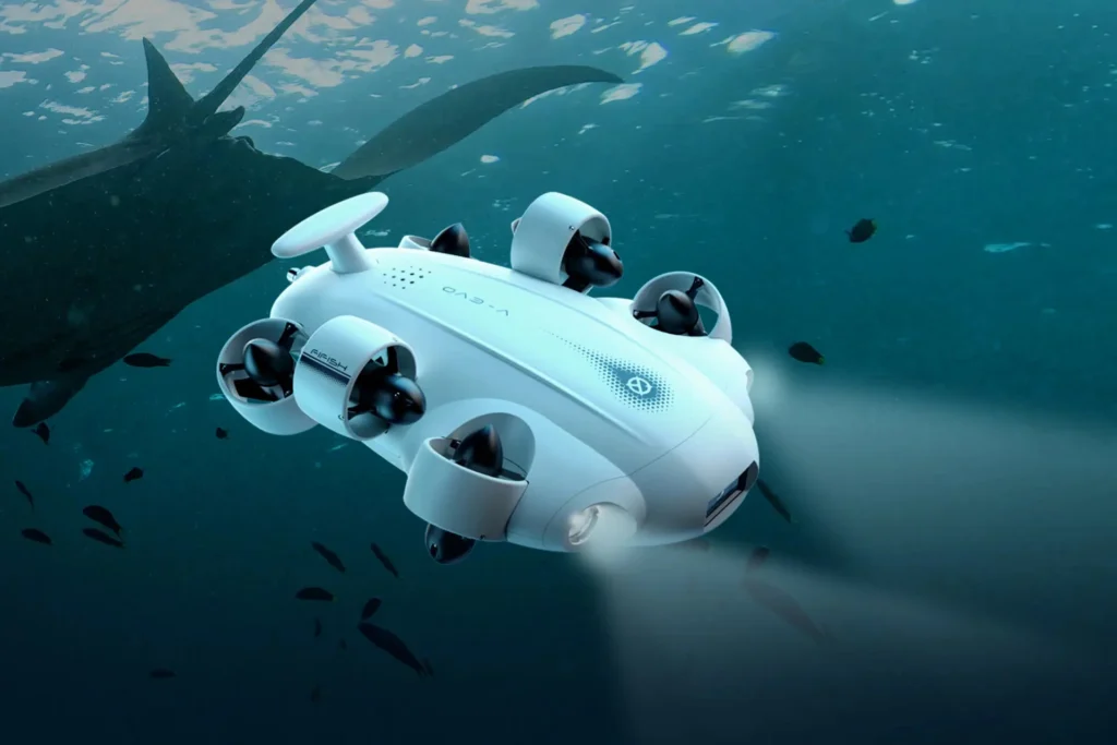 Exploring Different Types of Drones in the Industry A Image of Underwater Drones (ROVs)
