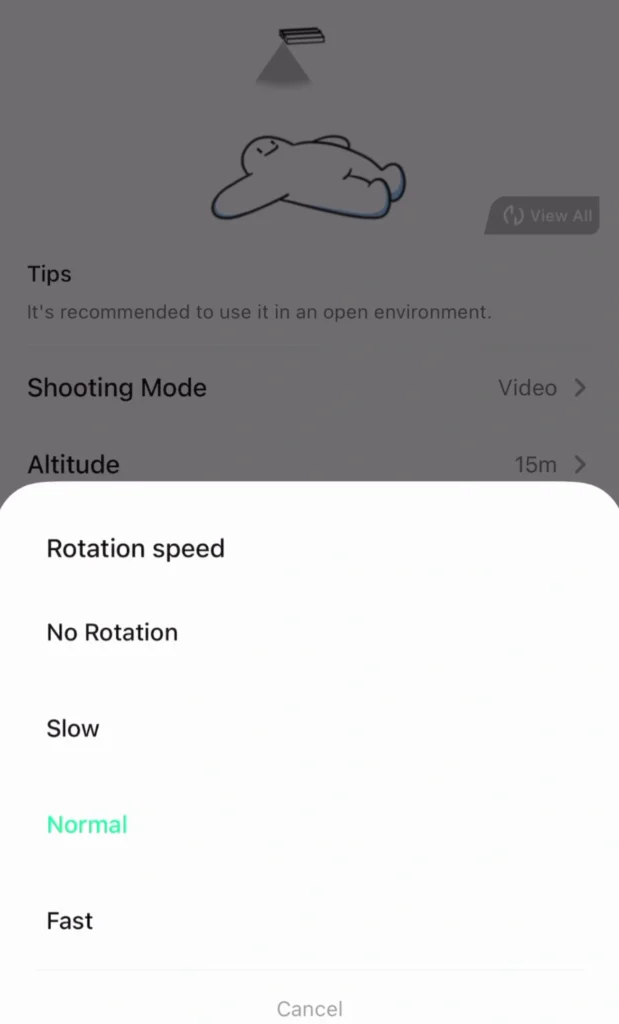 HoverAir X1 Best Settings & Advanced Modes A image of Bird's Eye
