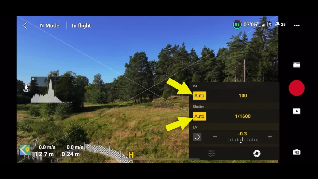 13 Best Settings to Improve DJI Neo Video Quality A image of Manual Settings