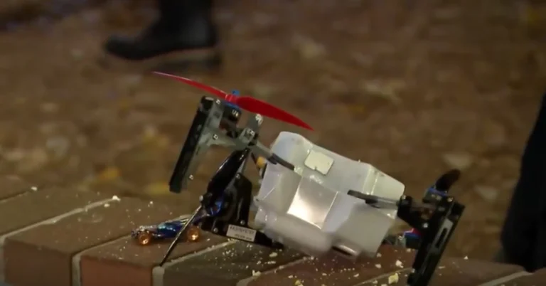 A Picture Of Drones Crash at Orlando