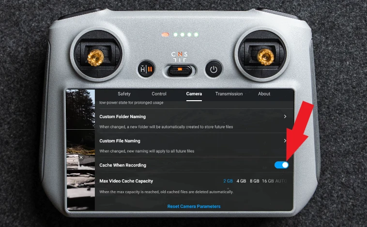 DJI Mavic 3 Pro Best Setting for Cinematic Footage A image of Cache Recording