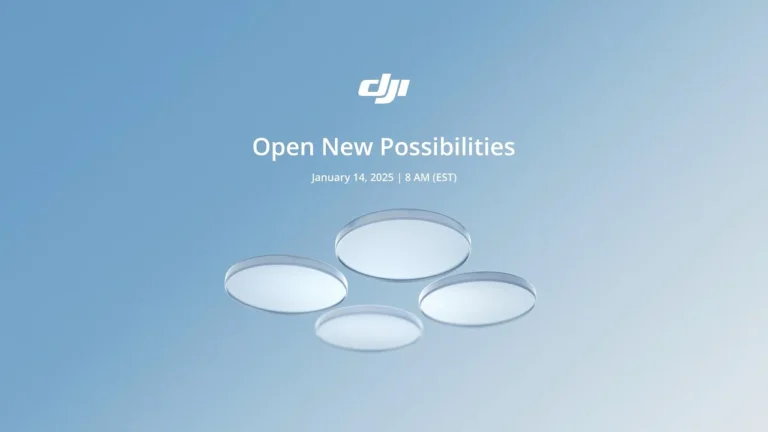 A picture of the arrival of DJI Flip