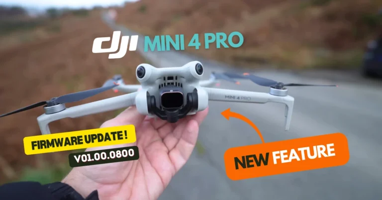 DJI Mini 4 Pro Firmware Update Exciting New Features Added