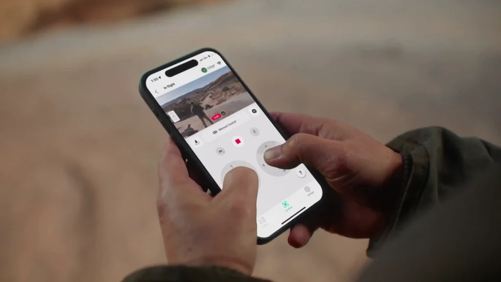 A Picture of DJI FLY App