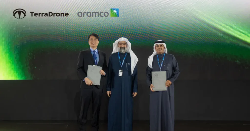 Terra Drone Partners with Aramco for Energy Sector Inspections Terra Drone Partners with Aramco