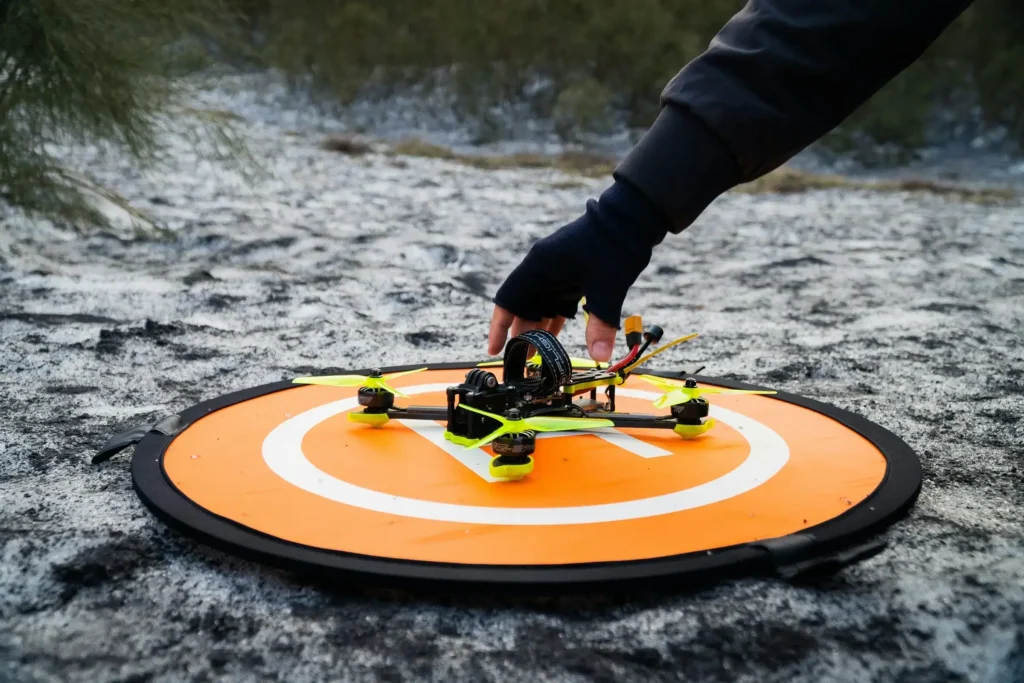 A Picture of Drone Landing Pad