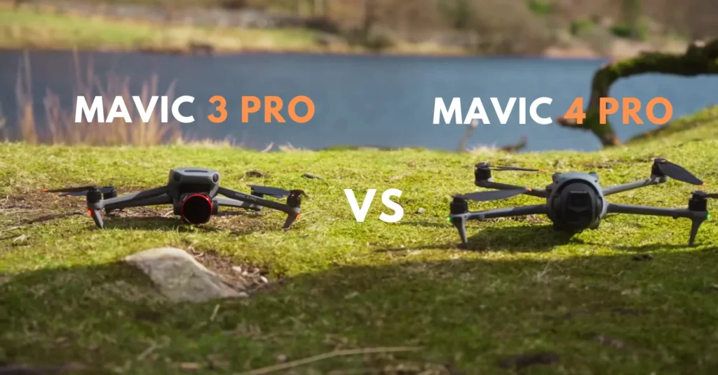 A image of DJI MAVIC 4 PRO vs MAVIC 3 PRO