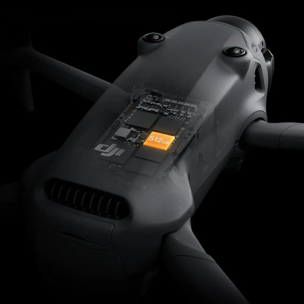 A Picture of DJI Mavic 4 pro storage