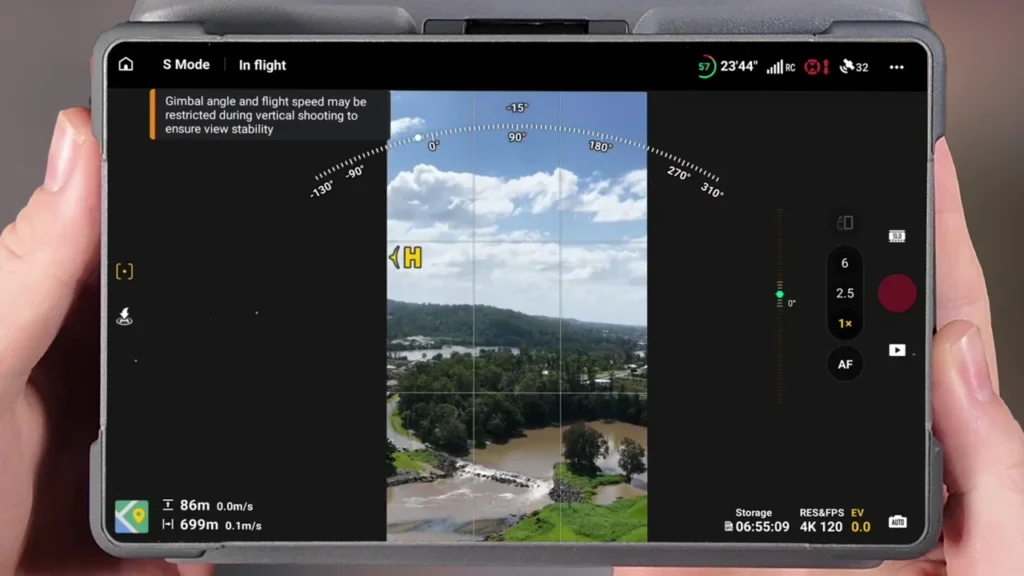 Unlimited Gimbal Rotation? Mavic 4 Pro has an Infinity Gimbal A image Mavic 4 Pro has an Infinity Gimbal