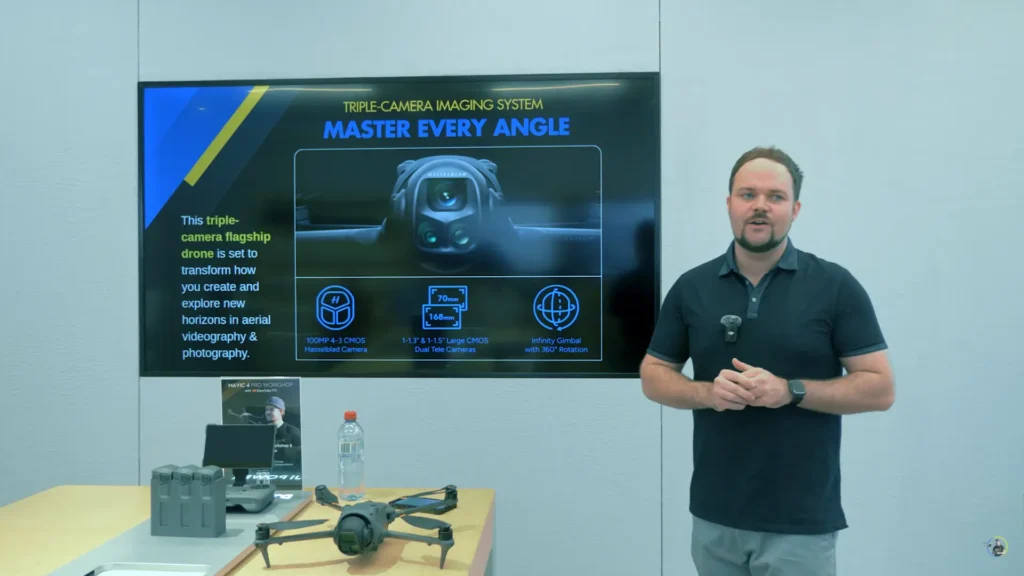 A image DJI Mavic 4 Pro Workshop By DansTube