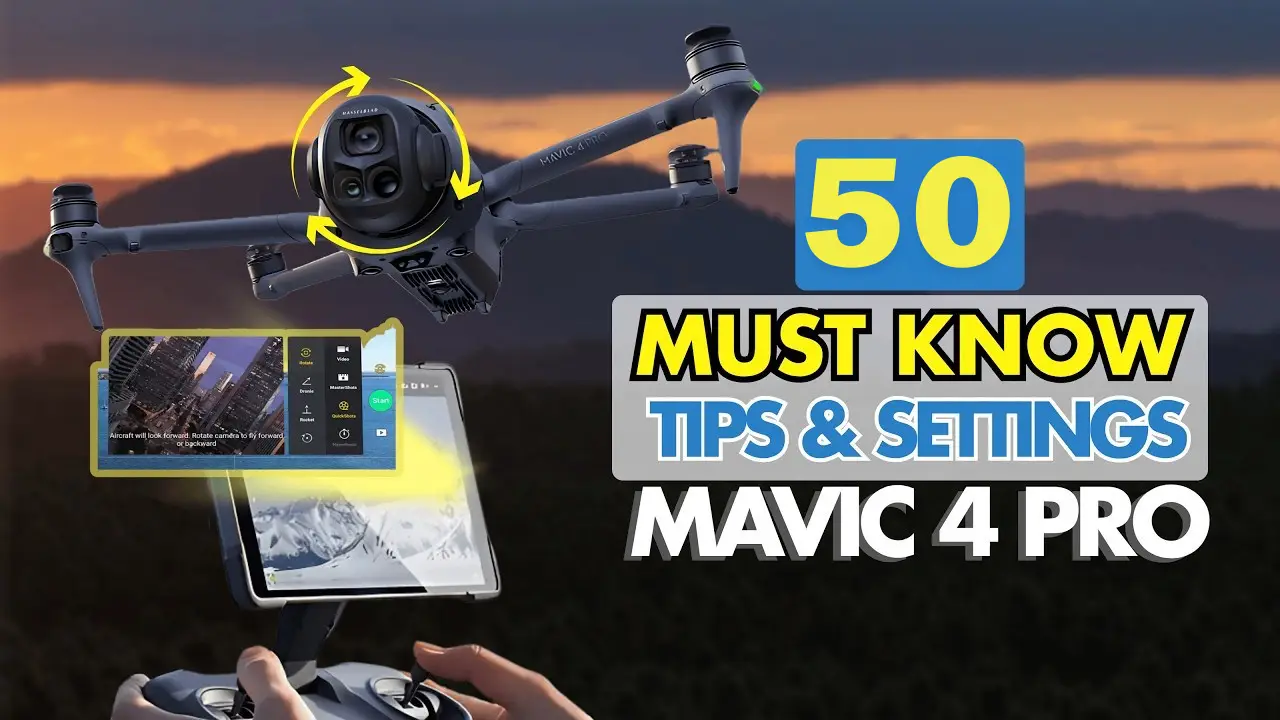 A image of DJI Mavic 4 Pro - 50 Tips & Settings