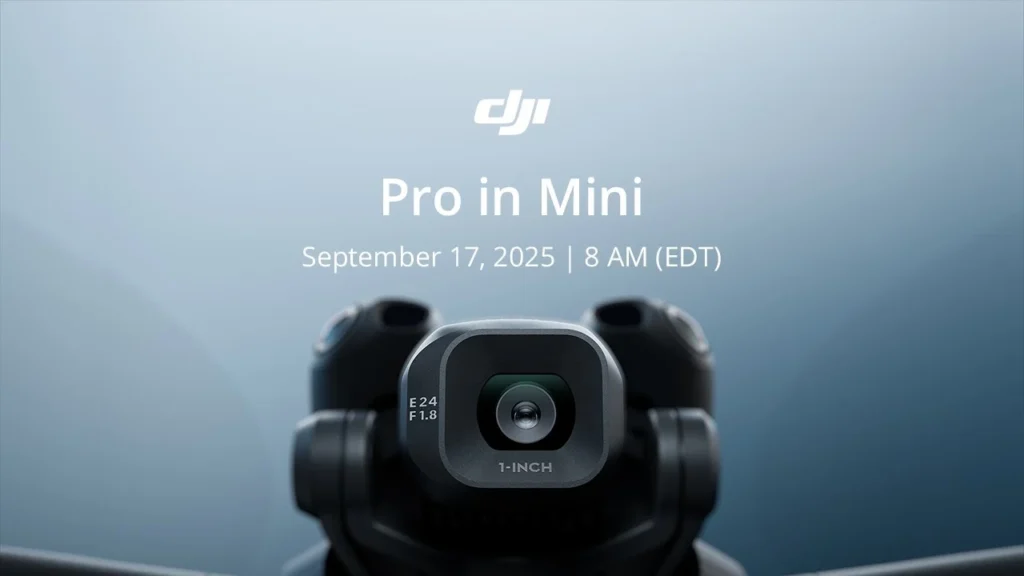 A picture of DJI Mini 5 Pro Release