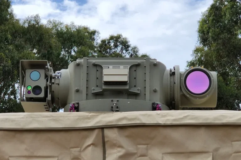 NATO Plans to Integrate Australia's Apollo Laser System in Defense Against Russian Drones A picture of Australias EOS Apollo Laser System