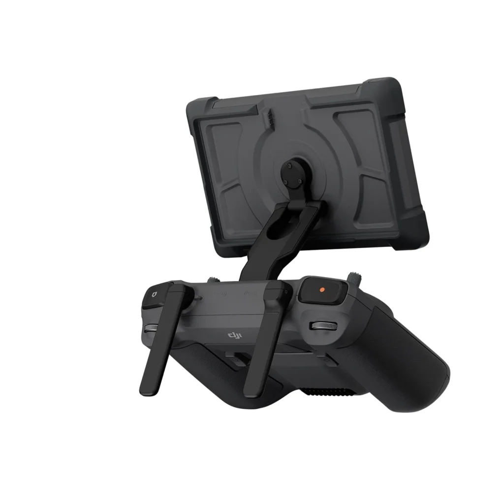 Top 10 DJI Mini 5 Pro Accessories The DJI RC Pro 2 remote controller offers professional-grade aerial filmmaking. It’s 7-inch high-bright Mini-LED display provides stunning visuals, while the rotatable screen syncs with the drone’s gimbal for vertical shooting. An enterprise-level multibeam antenna ensures reliable video transmission. The collapsible design powers on when extended and automatically deploys control sticks for instant use. Capture high-quality audio with the built-in mic or connect to the DJI Mic series. The DJI RC Pro 2 is the ultimate companion for DJI camera drones.