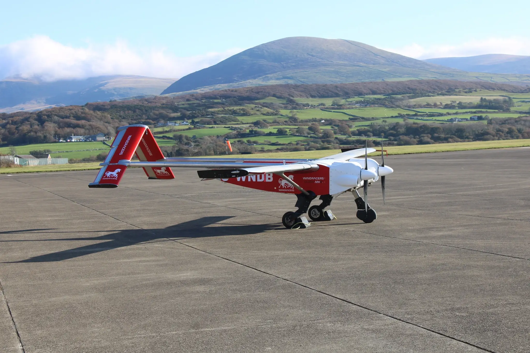 a picture of windracers drone