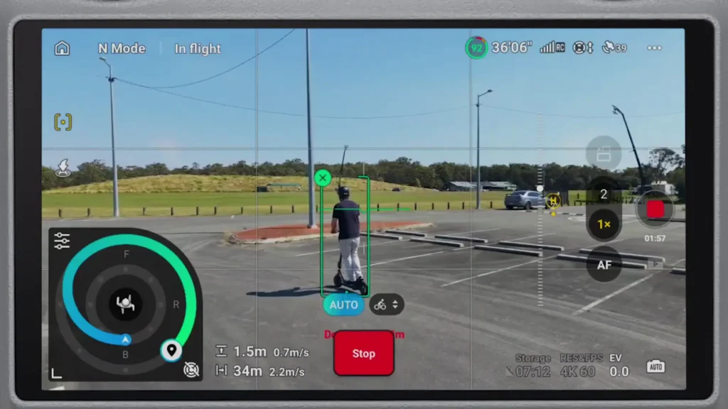 A image of DJI Mini 5 Pro Tracking Gauntlet