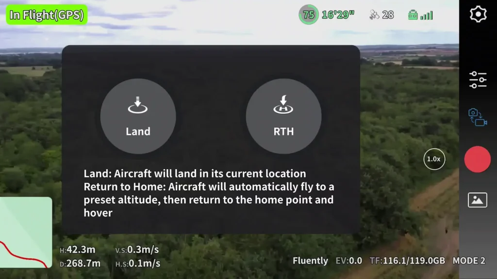 A image of Holy Stone HS900 RTH Test 