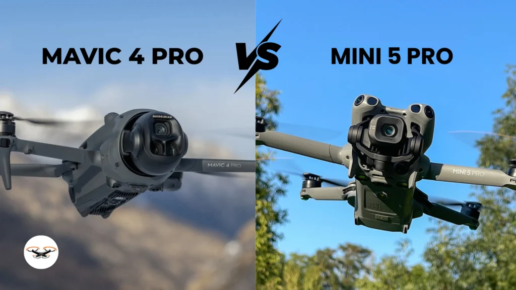 MAVIC 4 PRO VS MINI 5 PRO