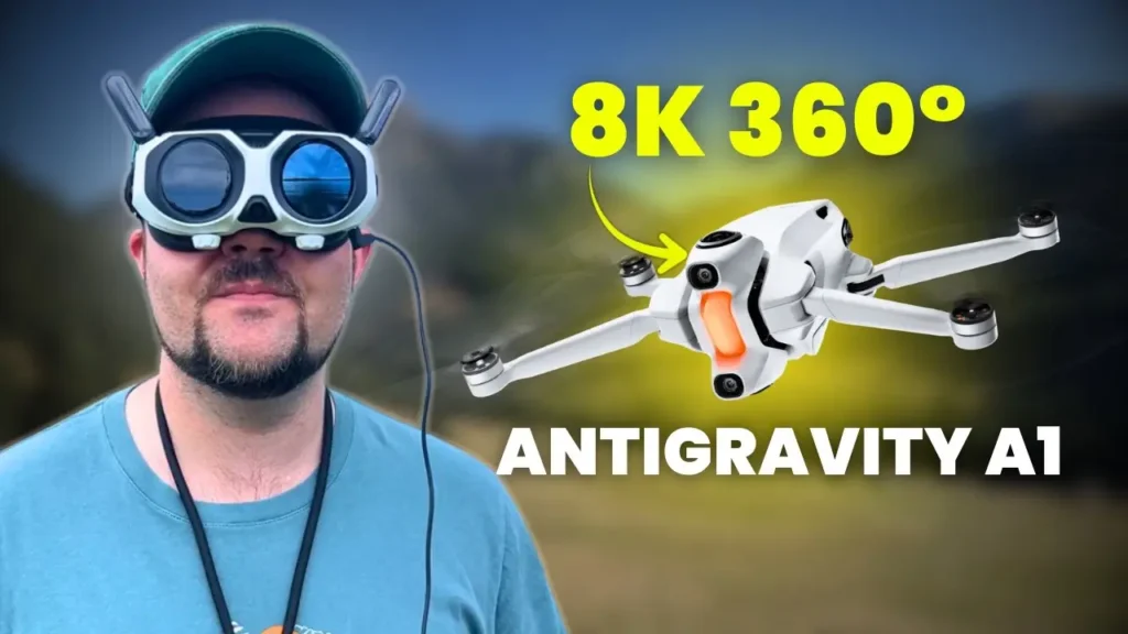 Antigravity A1 Early Review: 8K 360 Drone First Impressions A image of Antigravity A1 Early Review: 8K 360 Drone First Impressions
