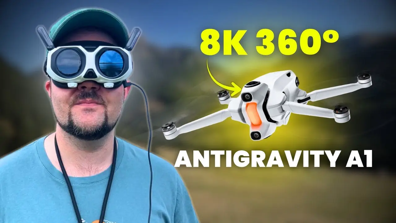 A image of Antigravity A1 Early Review: 8K 360 Drone First Impressions