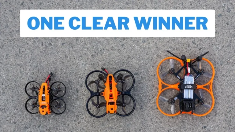 A image of GEPRC DarkStar 16 vs DarkStar 22 vs Cinelog 30 V3