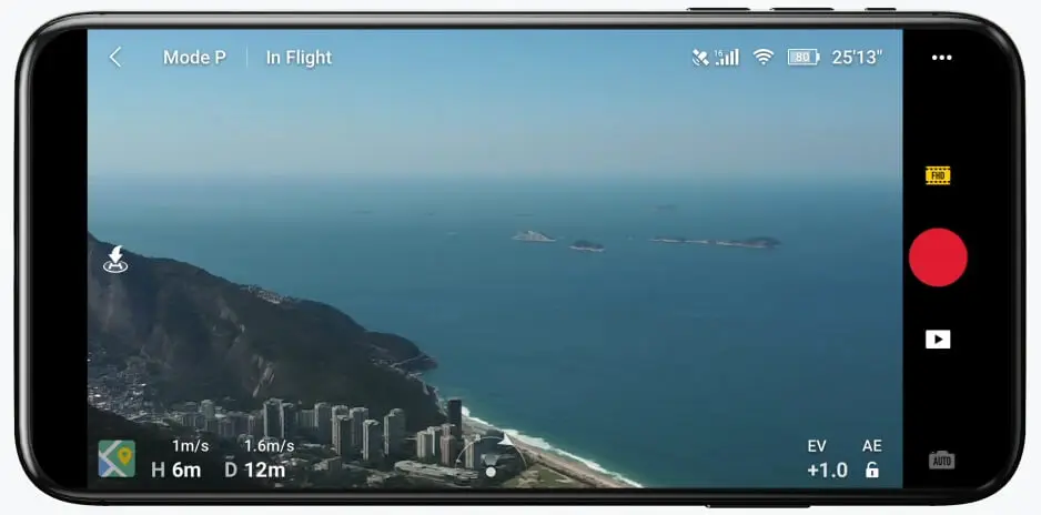 DJI Fly Clear Screen: How to Remove the OSD Display for a Clean View A image of DJI Fly App Clear Screen