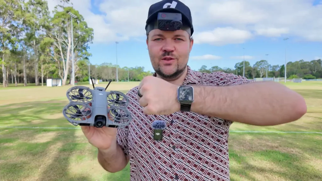 A image of Control DJI Neo 2 with Your Apple Watch