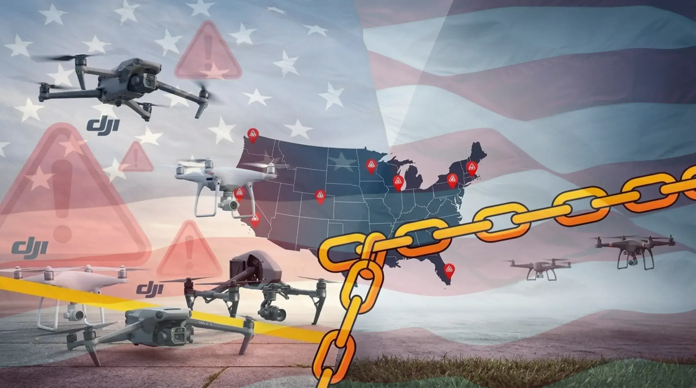 DJI Restrictions Threaten U.S. Drone Market