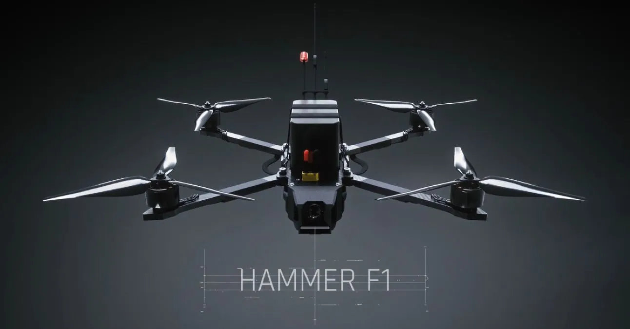 Vector Launches Hammer F1 Military Quadcopter System