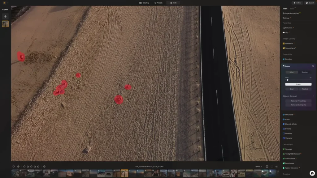 How to Edit DJI Drone Photos in 30 Seconds Using Luminar Neo A image of How to Edit DJI Drone Photos in 30 Seconds Using Luminar Neo