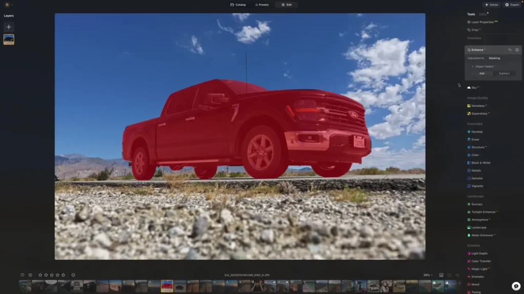 How to Edit DJI Drone Photos in 30 Seconds Using Luminar Neo A image of How to Edit DJI Drone Photos in 30 Seconds Using Luminar Neo