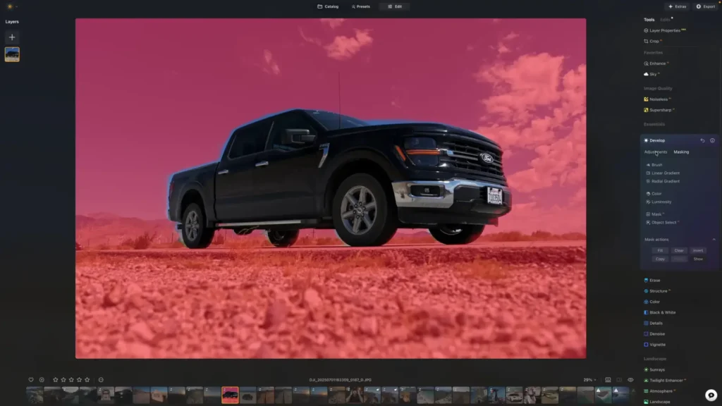 How to Edit DJI Drone Photos in 30 Seconds Using Luminar Neo A image of How to Edit DJI Drone Photos in 30 Seconds Using Luminar Neo