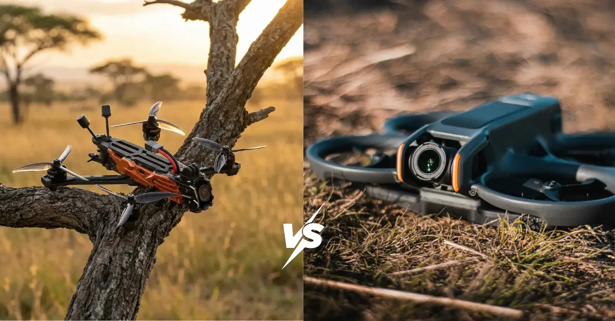 A image of DJI Avata 2 vs GEPRC Vapor-D5