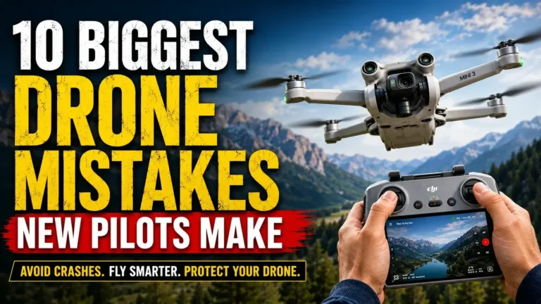 A Image of Drone Mistakes